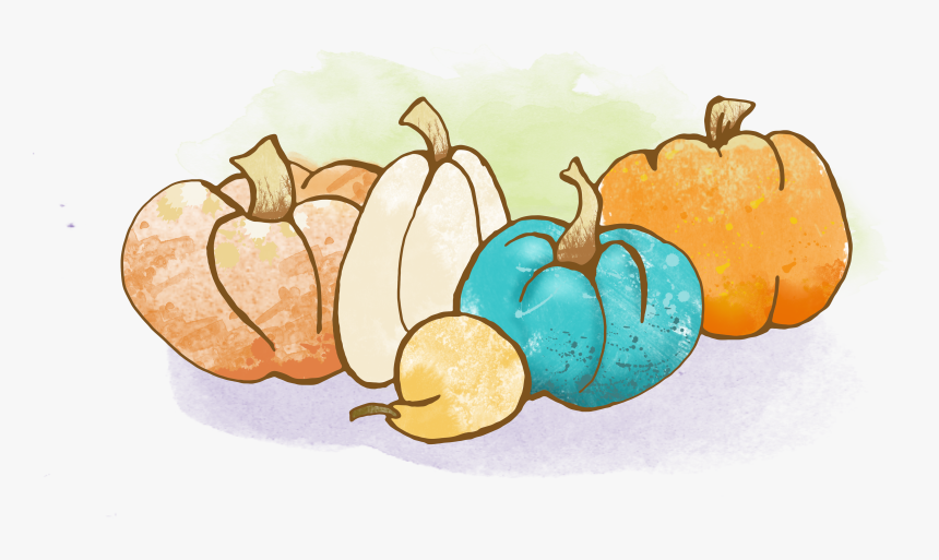 Sparkly Pumpkin Girly Clipart Png Black And White Teal - Teal Pumpkins, Transparent Png