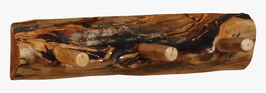 Aspen Log Coat Rack - Handbag, HD Png Download