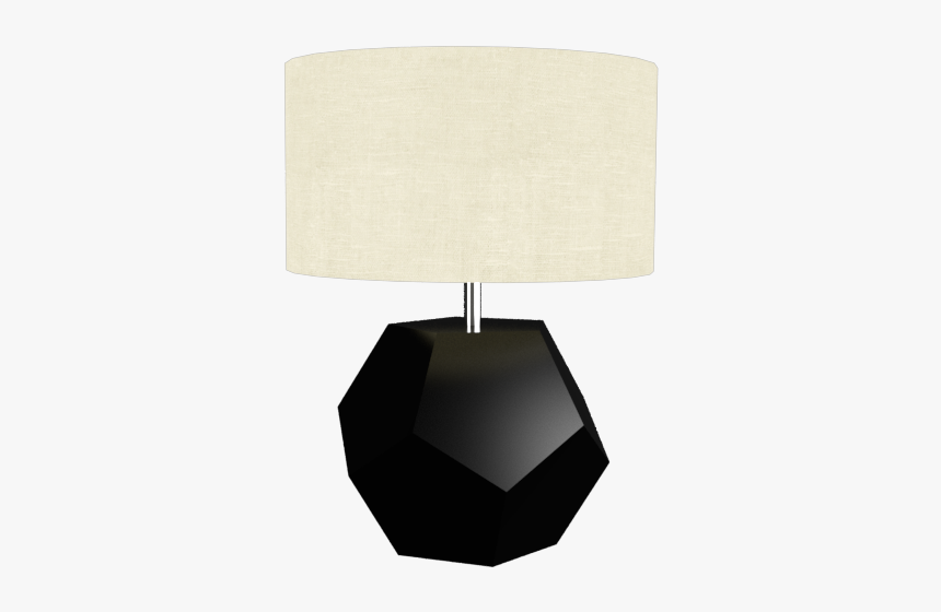 Table Lamp Facetado - Lampshade, HD Png Download