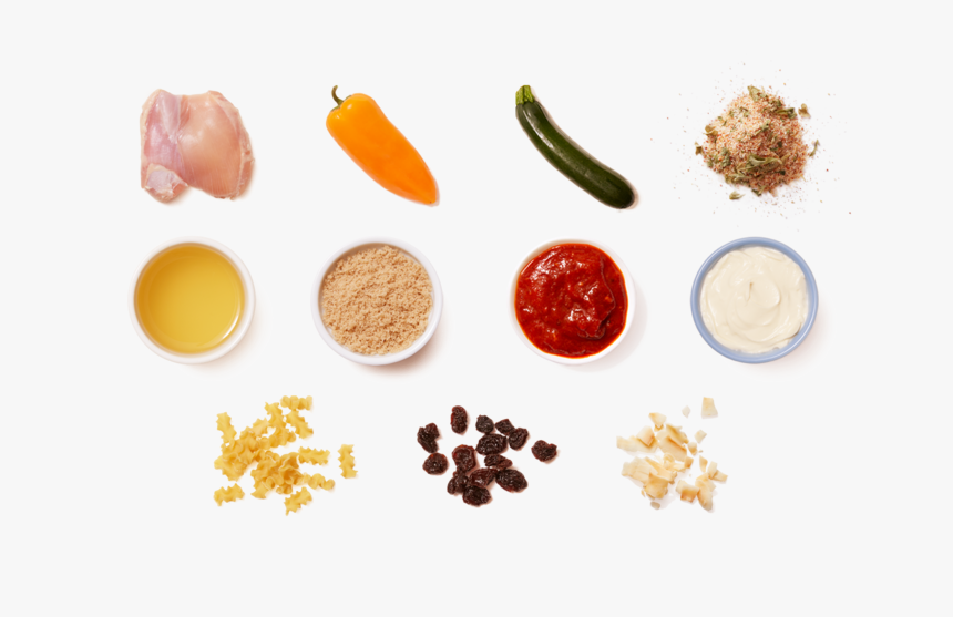 Glazed Chicken With Indian-style Pasta Salad - Natural Foods, HD Png Download