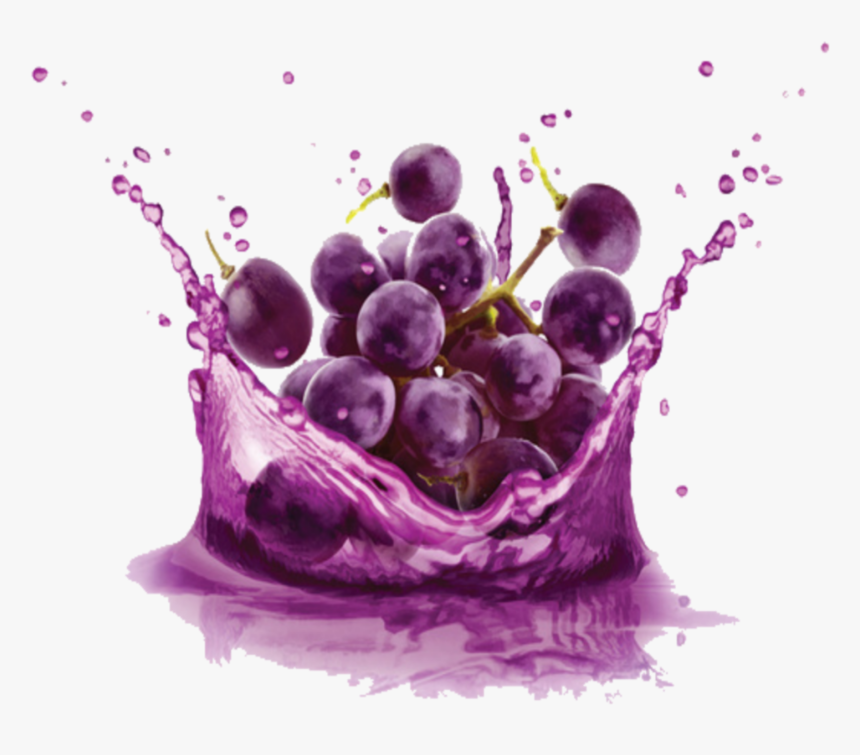 #mq #purple #fruits #splash #grapes - Grape Juice Png, Transparent Png
