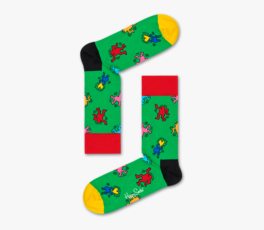 Keith Haring Happy Socks, HD Png Download