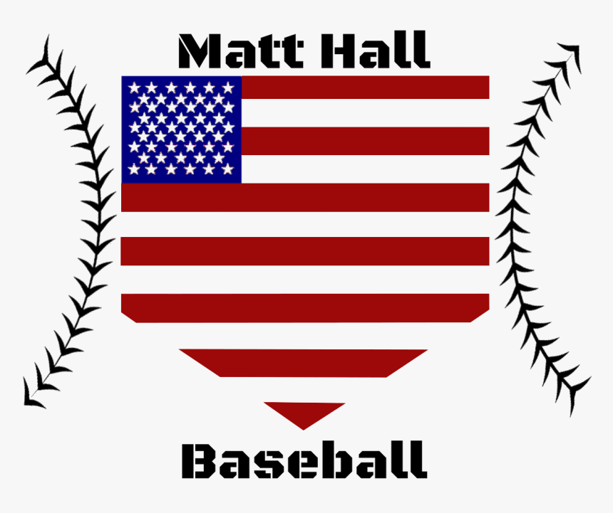 Matt Hall Baseball - Flag Of The United States, HD Png Download