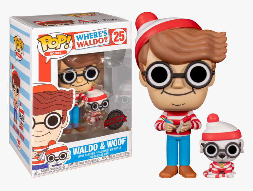 Where S Waldo - Pop Vinyl, HD Png Download