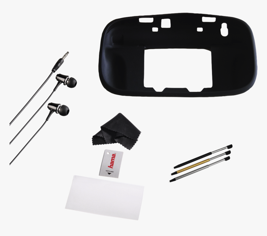 8in1 Starter Kit For Nintendo Wii U - Rear-view Mirror, HD Png Download