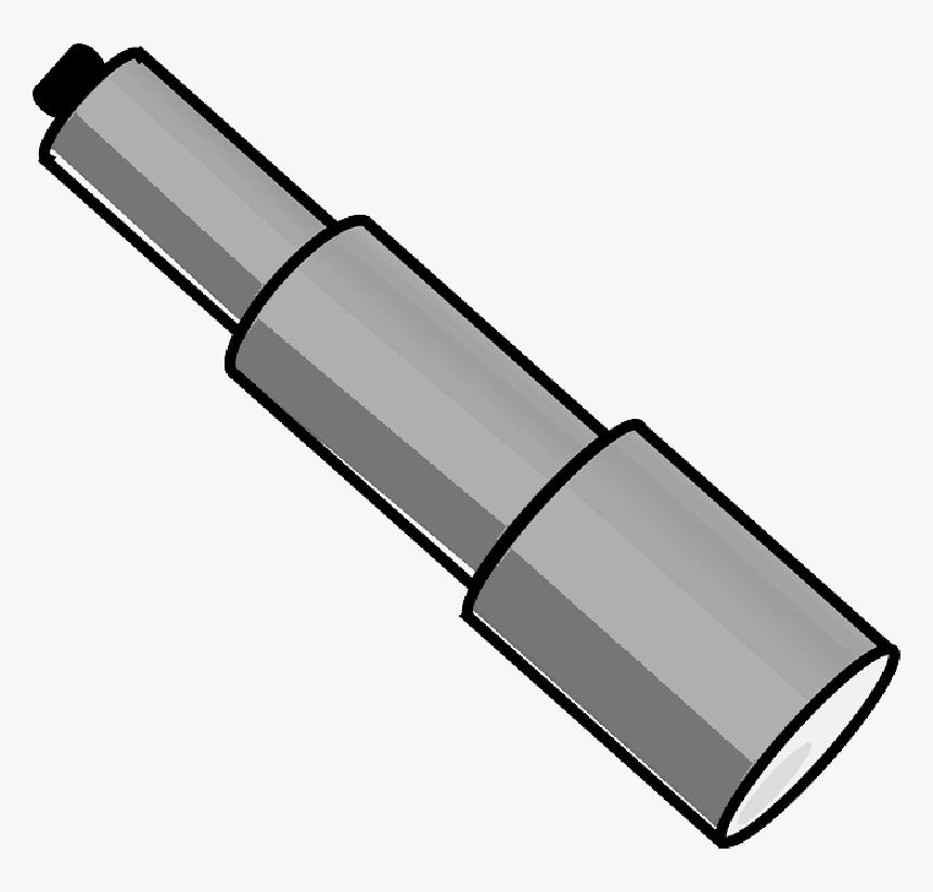 Cartoon, Telescope, Ryan, Free, Astronomy, Zoom, Pirate - Transparent Hand Telescopes Clipart, HD Png Download