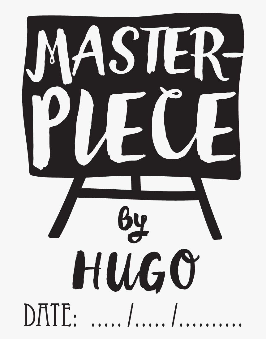 Masterpiece With Easel - Illustration, HD Png Download