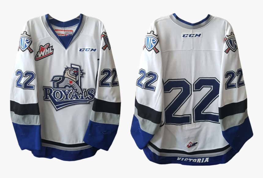Blank White Game Worn Jersey 2016-2017 - Sports Jersey, HD Png Download
