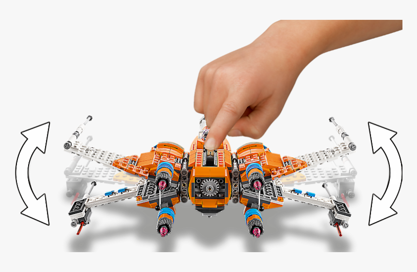 Lego Star Wars Poe Dameron's X Wing Fighter 75273, HD Png Download