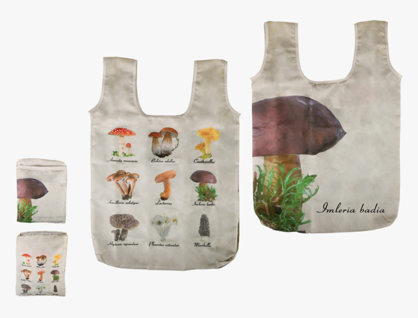Foldable Bag Mushrooms - Frog, HD Png Download