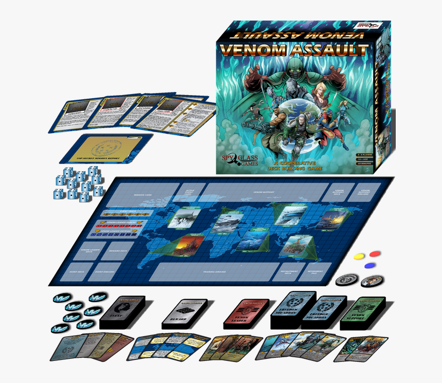 Ven Assault - Best Deck Building Games, HD Png Download