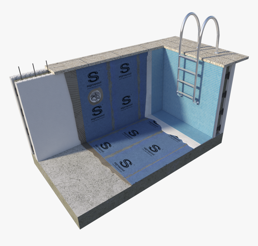 Impermeabilizar Piscina De Poliestireno - Jacuzzi, HD Png Download