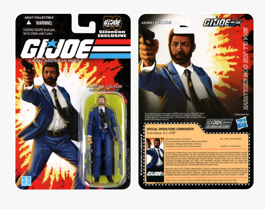 Gi Joe Action Figure Packaging, HD Png Download