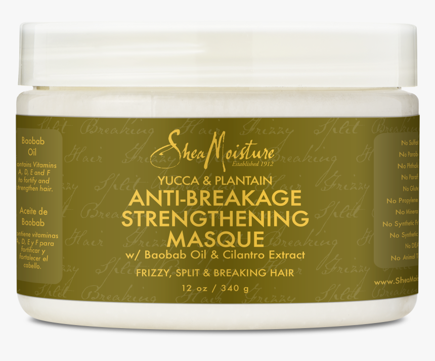 Yucca And Plantain Shea Moisture Masque, HD Png Download