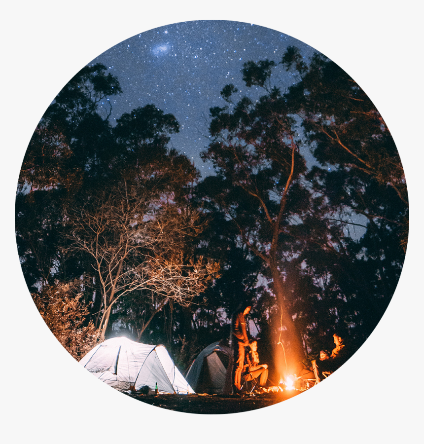 Fall Night Camping , Png Download - Camping Australia, Transparent Png