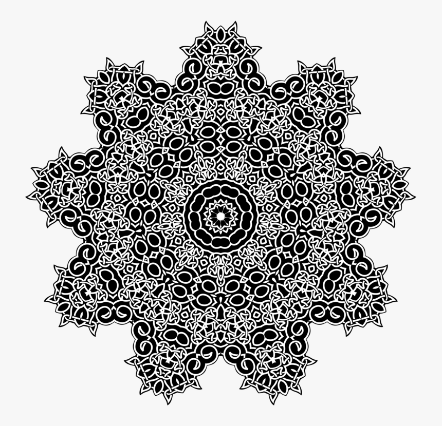 Visual Arts,flora,motif - Circle, HD Png Download