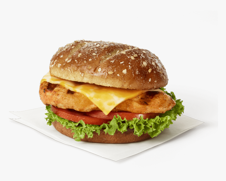 Grilled Spicy Deluxe W/ American 
 Src Https - Spicy Deluxe Chick Fil A Sandwich, HD Png Download