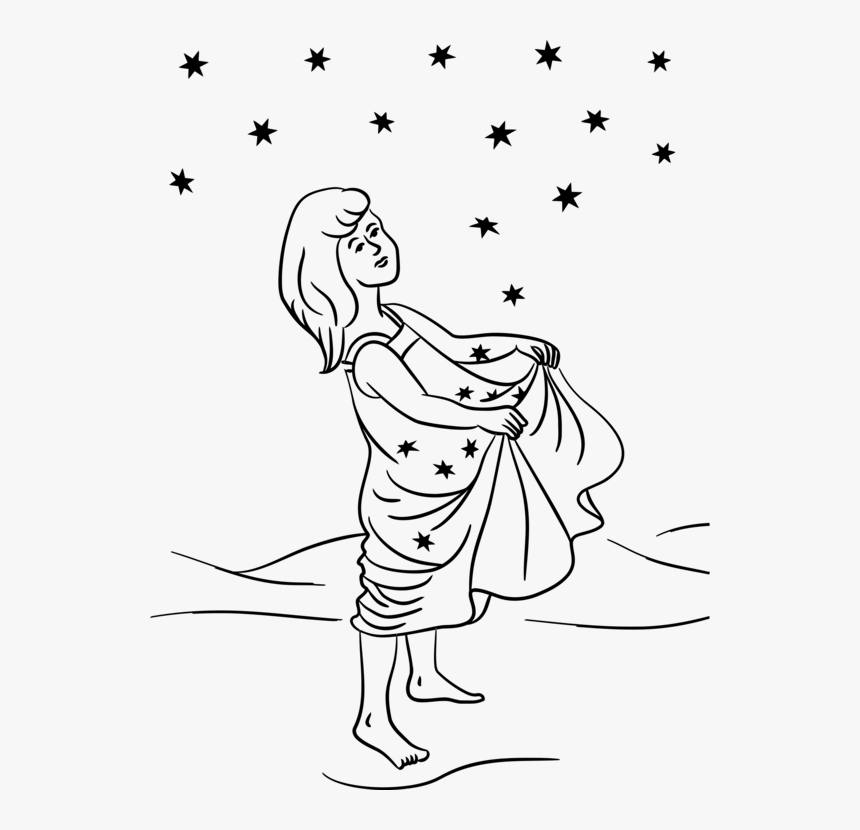 Emotion,art,monochrome Photography - Girl Catching Art, HD Png Download