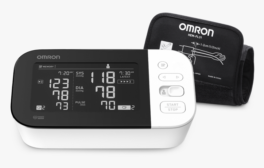 Omron 10 Series Wireless Upper Arm Blood Pressure Monitor, HD Png Download