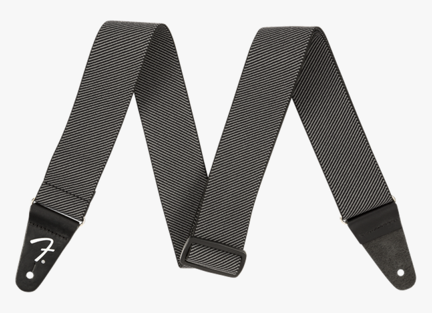 Fender Weighless Tweed Strap, Grey - Fender Guitar Strap White, HD Png Download