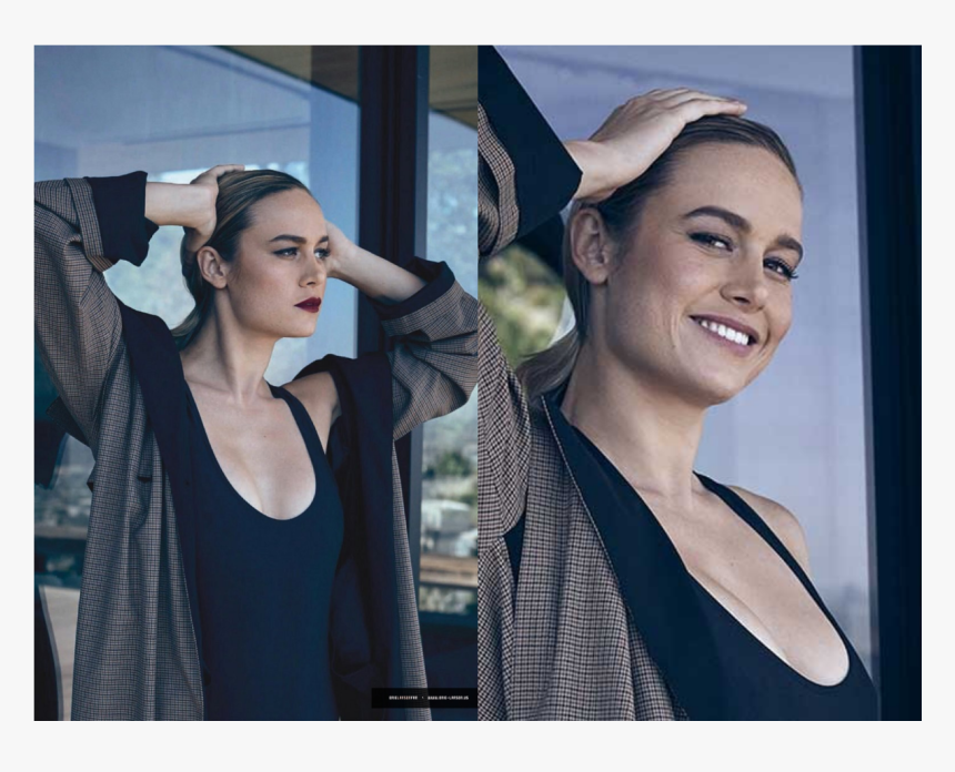 Brie Larson Elle 2019, HD Png Download