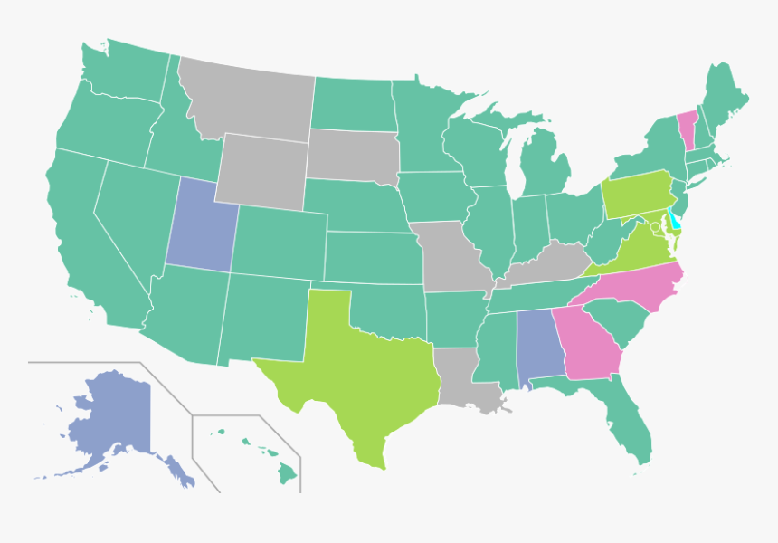116th Congress Senate Map, HD Png Download