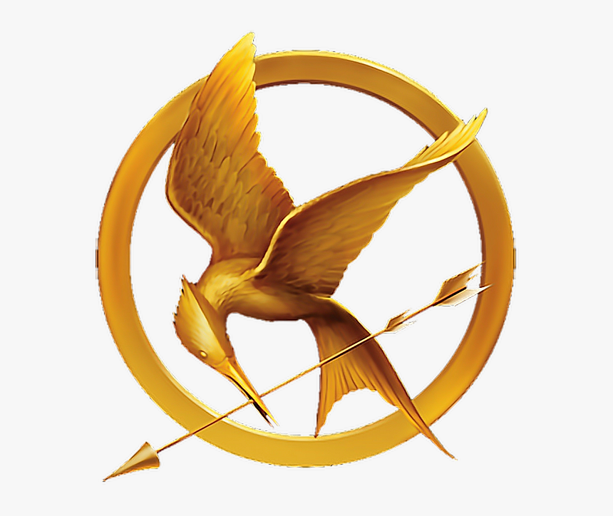 Hungergames Katnisseverdeen Peetamellark Everlark - Transparent Hunger Games Logo, HD Png Download