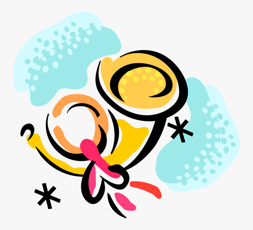 Horn Clipart Bugle, HD Png Download