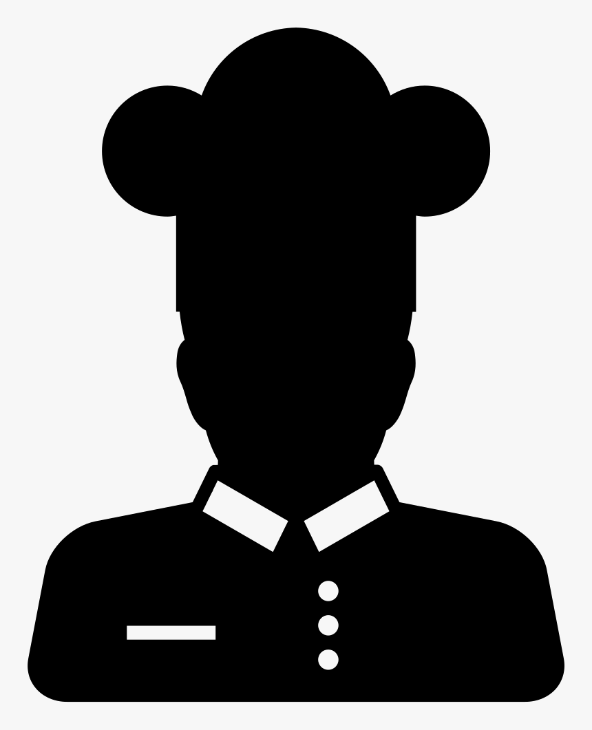 Chef - Restaurant Worker Icon Png, Transparent Png