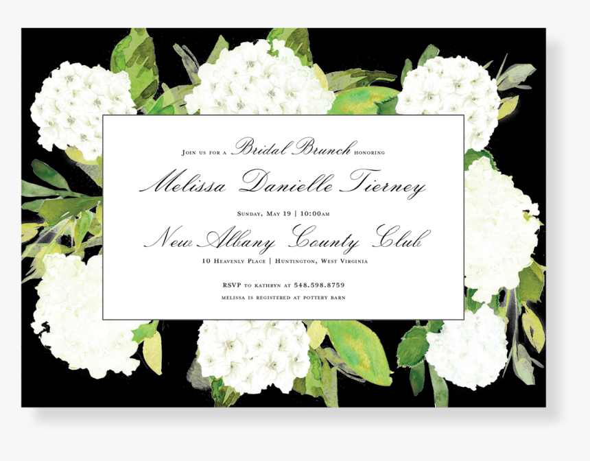 Melissa Bridal Shower Invitation, HD Png Download