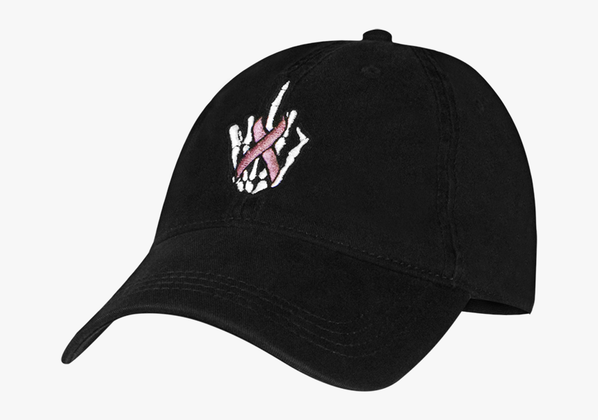 19 Black Pink Skel Hat Front - Basecap Deutsches Rotes Kreuz, HD Png Download