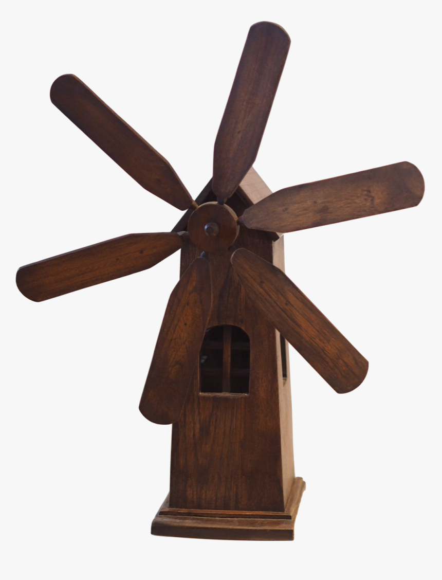 Wooden Dutch Windmill - Windmill, HD Png Download