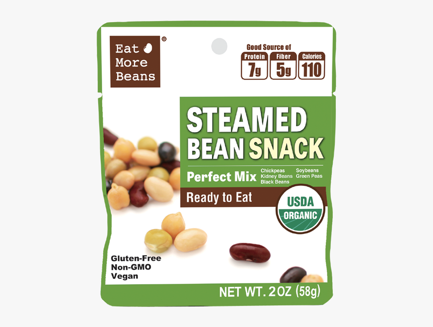 Steamed Bean Snack - Ready To Eat Steam Product, HD Png Download