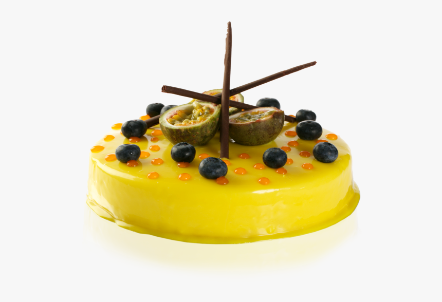 Passion Fruit Cake Png, Transparent Png