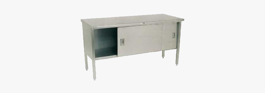Stainless Steel Kitchen Island - Sideboard, HD Png Download
