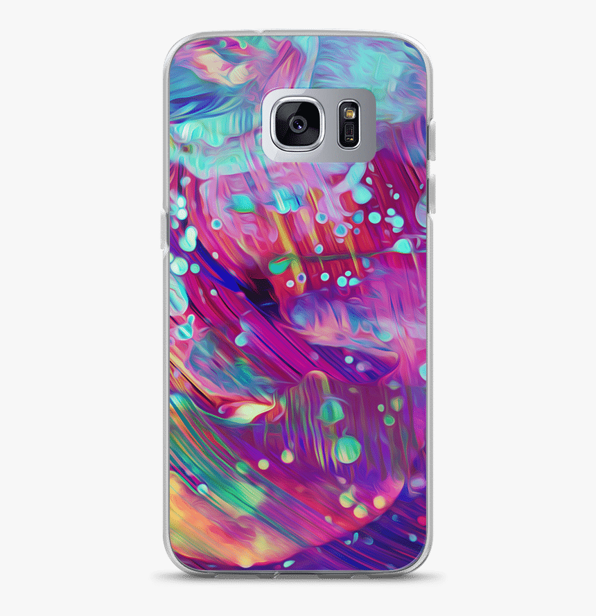 Abstract Painting Samsung Case Phone 6 7 8 9 10 Note - Smartphone, HD Png Download