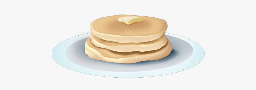 #breakfast #pancakes #plate #butter #mydrawing - Pannekoek, HD Png Download