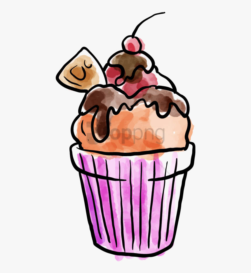 Free Png Chocolate Ice Cream Sundae Soy Milk - Ice Cream, Transparent Png