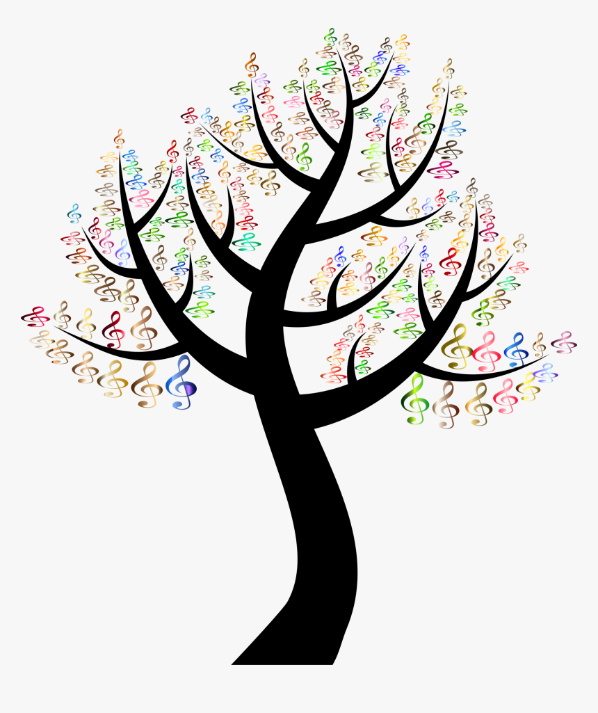 Petal,plant,flower - Simple Tree Clipart, HD Png Download