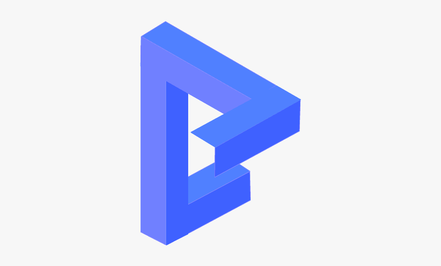 Penrose Triangle Open - Statistical Graphics, HD Png Download