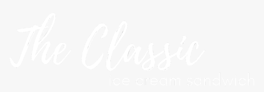 The Classic Ice Cream Cookie Sandwich From Sweets And - Calligraphy, HD Png Download