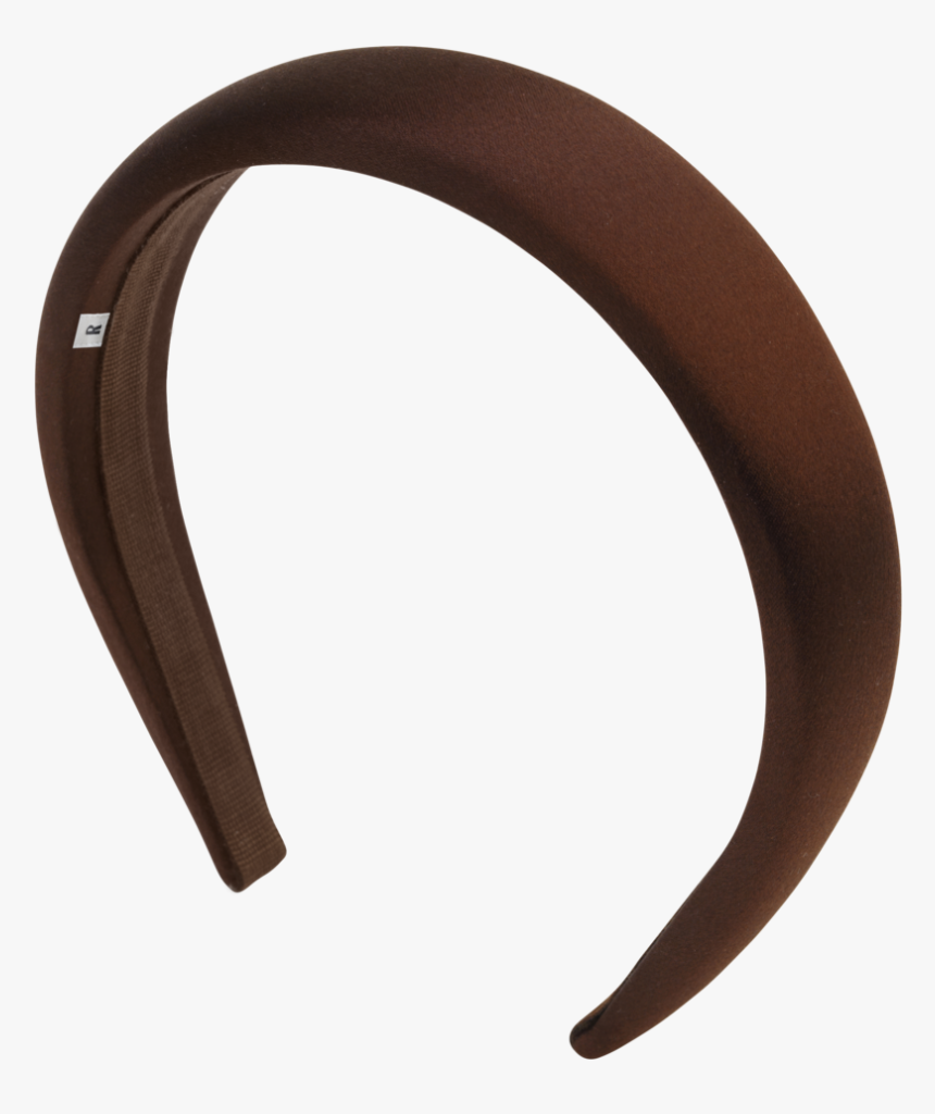 The Headband Silk Hair Accessory In Chocolate - Chair, HD Png Download
