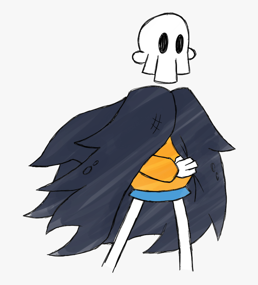 Caped Skeleton - Cartoon, HD Png Download