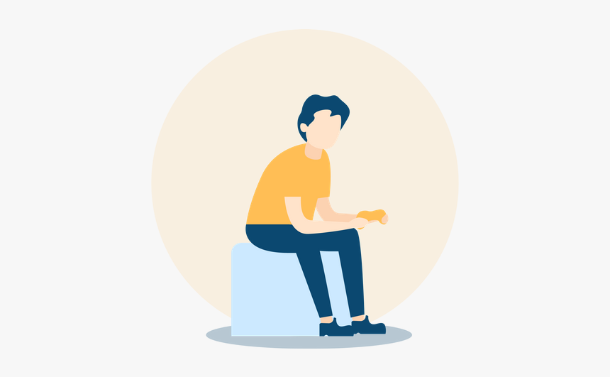 Sitting, HD Png Download