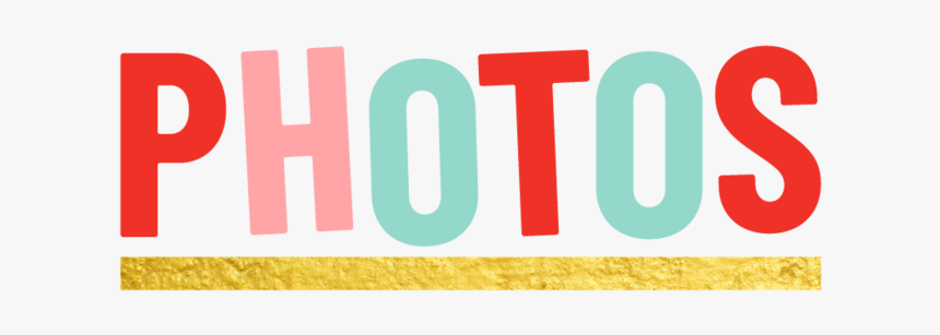 Photos Header - Graphic Design, HD Png Download