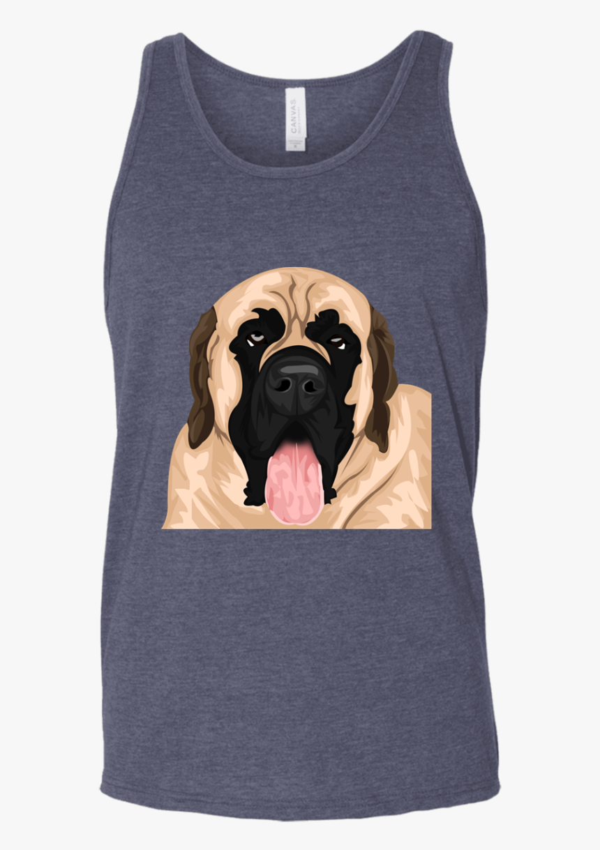 Mastiff Unisex Tank - Pug, HD Png Download
