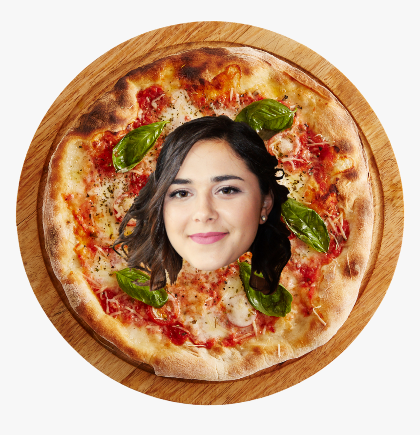 Pizza Margherita Png, Transparent Png