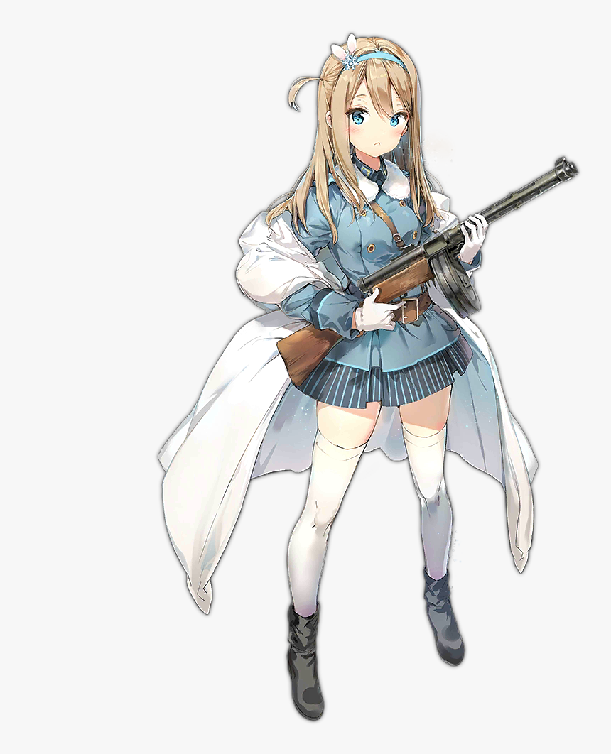 Transparent Anime Gun Png - Suomi Kp 31 Girls Frontline, Png Download