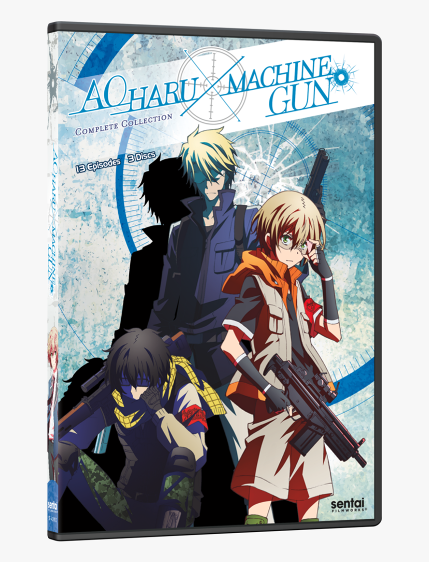 Aoharu X Machinegun Complete Dvd, HD Png Download