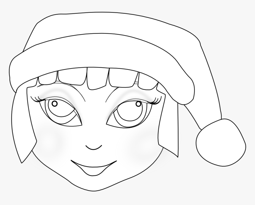 Transparent Elves Clipart Black And White - Coloring Book, HD Png Download
